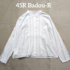 45R Badou-R レース ピンタック ブラウス カディコットン - メルカリ