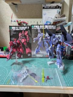 ま*ち様 HGメッサーラＨＧＵＣガルバルディβガンプラ完成品のサムネイル