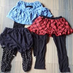 スカッツ 120女の子セット☆のサムネイル