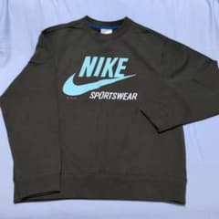 Nike スポーツウェア トレーナー Lサイズ160　モスグリーン系のサムネイル