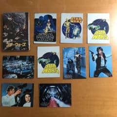 山勝　star wars スターウォーズ　ブロマイド　1977年のサムネイル