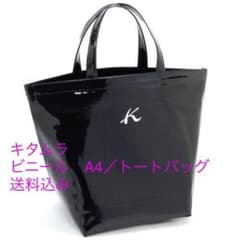 キタムラ　A4 ビニールバッグのサムネイル