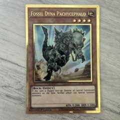 希少】遊戯王 英語版 フォッシルダイナパキケファロ プレミアム