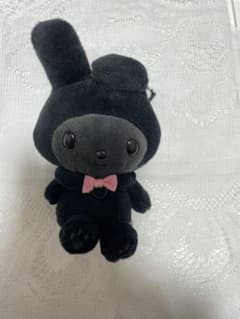 黒い マイメロ ぬいぐるみ キーホルダーのサムネイル