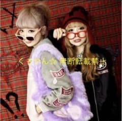 【新品・未使用】Candy Stripper クロスニット帽　ビーニーのサムネイル