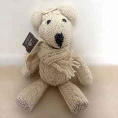 Aran Woollen Mills ニットベア ぬいぐるみ - 5