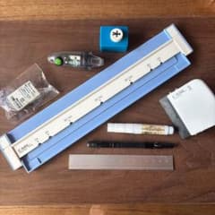 ゲージパンチ付き文房具セットのサムネイル