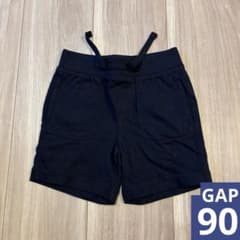 【美品】GAP ネイビー スウェット生地　ショートパンツ 90cmのサムネイル