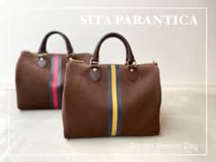 特価 SITA PARANTICA Border Boston Bag イエローのサムネイル