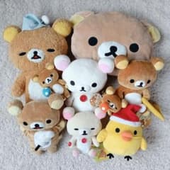 リラックマ コリラックマ キイロイトリ ぬいぐるみまとめ 平成レトロ