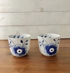 ロイヤルコペンハーゲン ＊ メガ カップ キャンドルホルダー2個セット