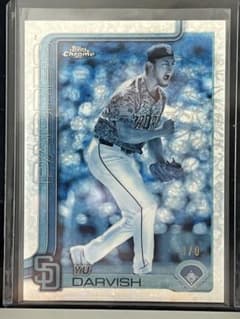 Yu Darvish Topps Chrome 2025 Frozen /5のサムネイル