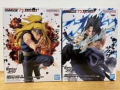 新品未開封2点】ナルト漫画表紙再現フィギュア デイダラ&サスケ - メルカリ