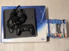 PlayStation 4 本体 500GB ソフト9本セットのサムネイル