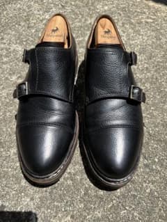 Paraboot ダブルモンクストラップシューズ ウィリアム 7ハーフ - メルカリ
