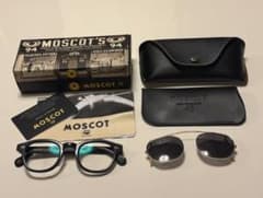 MOSCOT LEMTOSH メガネ クリップオン セットのサムネイル
