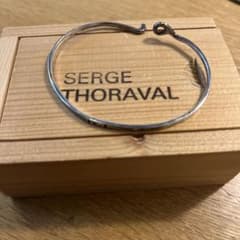 SERGE THORAVAL シルバーバングル　ジャンク品
