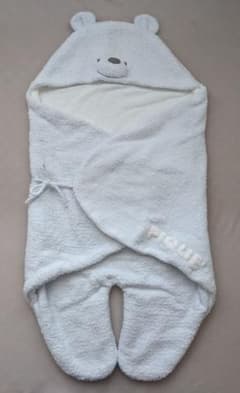 【新品】ジェラートピケ　くま　おくるみのサムネイル