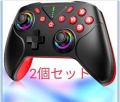 【新品】Switch2コントローラーSwitch1/2 対応ブラック　2個セット