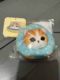 mofusand ドーナツくじ ドーナツにゃんマスコット ブルー - メルカリ