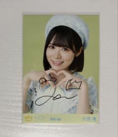 ≒JOY 大西葵 ブルーハワイレモン 生写真 直筆 ヨリ ニアジョイのサムネイル