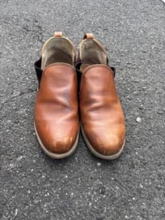 廃盤 希少 90s Red Wing サイドゴアブーツ ブラウン 着画ありのサムネイル