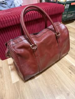 な*ち様 Cartier カルティエ ワインレッドボストンバッグ - メルカリ