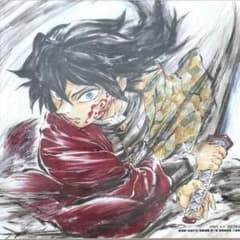 劇場版『鬼滅の刃無限城編第一章 猗窩座再来』 入場特典冨岡義勇 誕生日記念ボードのサムネイル