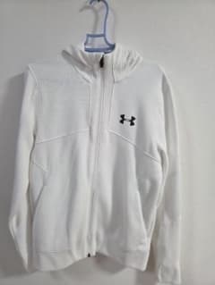 UNDER ARMOUR フード付きジャージ ジャケット ホワイトのサムネイル