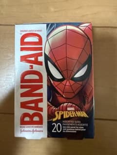 バンドエイド スパイダーマン 20枚入り　絆創膏のサムネイル
