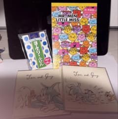 MR. MEN LITTLE MISS メモ帳 ヨークリーふせん トムとジェリーのサムネイル