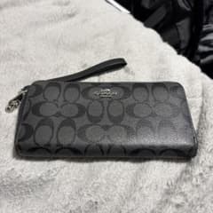 COACH シグネチャー 長財布 リストレット付きのサムネイル