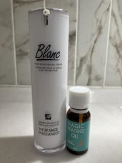 BLANC ブランマジックティーツリーオイル、シカクリームのサムネイル
