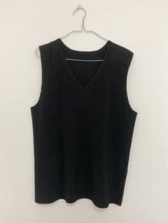 ISSEY MIYAKE HOMME PLISSE 黒ベストのサムネイル