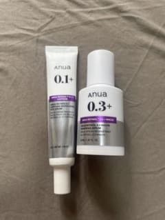 値下げ　Anua レチノール 0.3 セラム 0.1 アイクリーム セットのサムネイル
