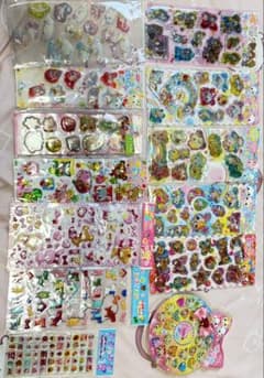 平成レトロ カプセルシール ウォーターシール 大量セット 当時品のサムネイル