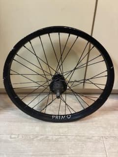 BMXパーツ　PRIMO ブラック 完組ホイール BALANCEハブ BMXパーツ PRIMO ブラック 完組ホイール BALANCEハブ - メルカリ