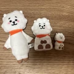 BT21 RJ 봉제인형 마스코트 3점 세트