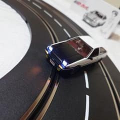 カレラデジタル①頭文字DスロットカーAE86②レーンチェンジオーバル