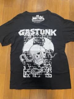 GASTUNK ガスタンク Tシャツ ブラックのサムネイル