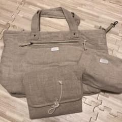 ZARA baby マザーズバッグポーチおむつ替えシートのサムネイル