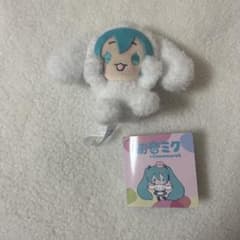 タグ付き初音ミク×シナモロール ひょこぴょこマスコットぬいぐるみのサムネイル