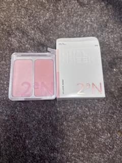 2aN DUAL CHEEK 02 LOVE, ROSY パウダーチークのサムネイル
