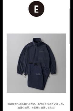 ennoy 24aw polartec fleece set upのサムネイル