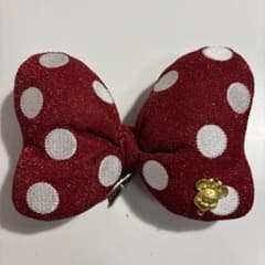 ミッキーリボン 赤白 水玉のサムネイル
