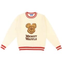 あゆみ様専用　ディズニー　セーター　ミッキー　ハンバーガー&ワッフルのサムネイル