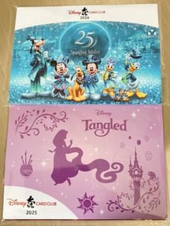 Disney CARD CLUB ピンバッジ 2点セットのサムネイル