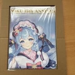 SNOW MIKU 15th ANNIVERSARY 멀티 크로스 컬렉션