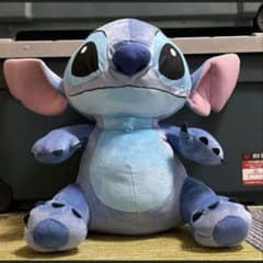 リロ&スティッチグランデぬいぐるみ　　　　　赤いほっぺのおすわりVer.“