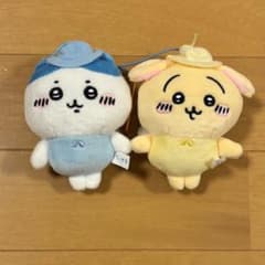 치이카와 봉제 인형 BIG3 요정 토끼 하치와레 마스코트 2개 세트
